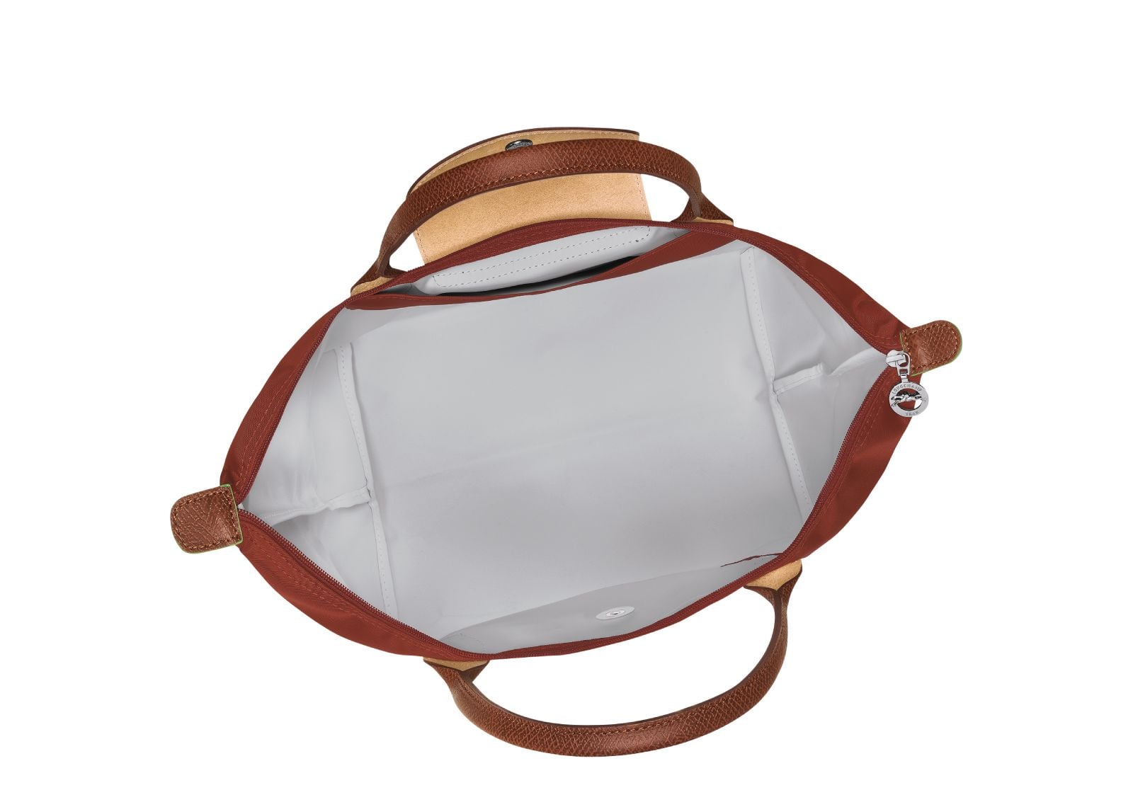 Le Pliage Green Medium Handbag Chestnut
