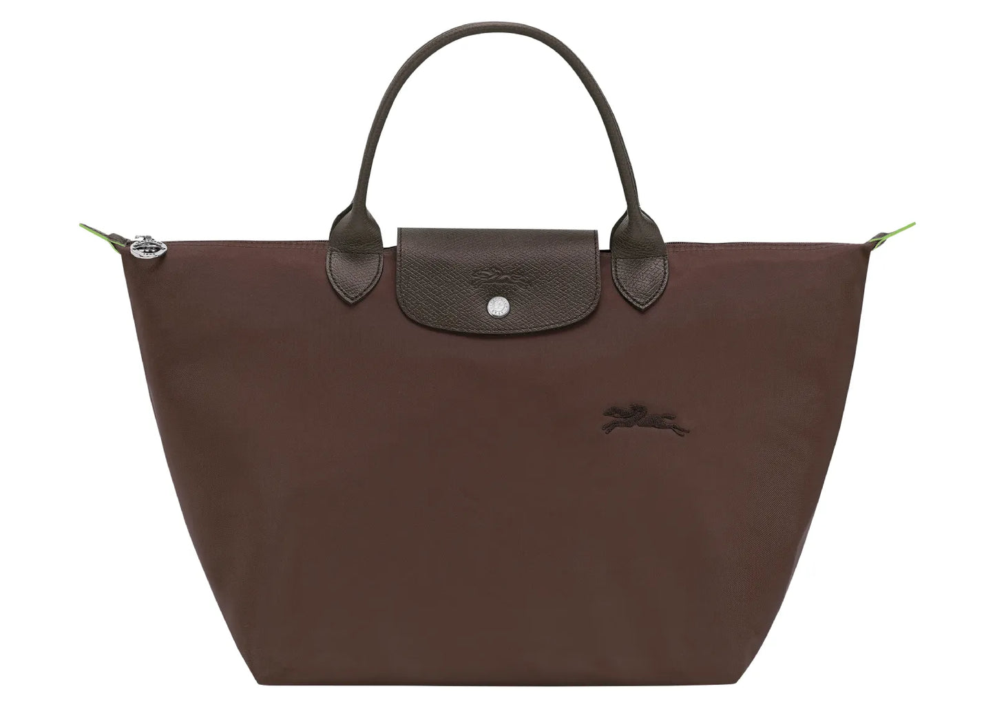 Le Pliage Green Medium Handbag Mocha