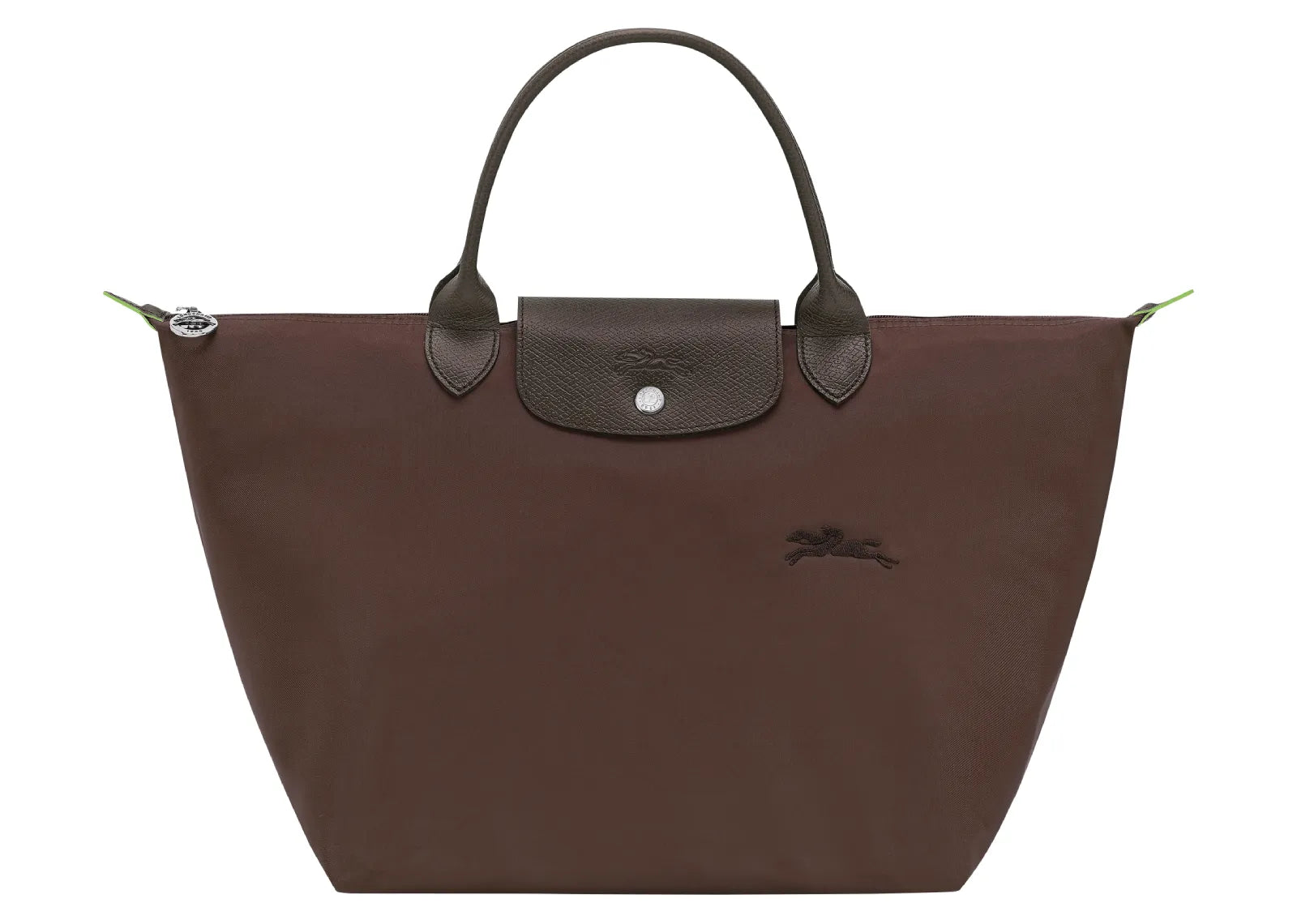 Le Pliage Green Medium Handbag Mocha