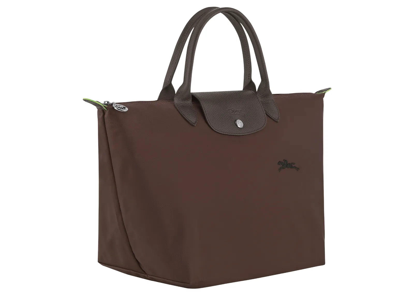 Le Pliage Green Medium Handbag Mocha