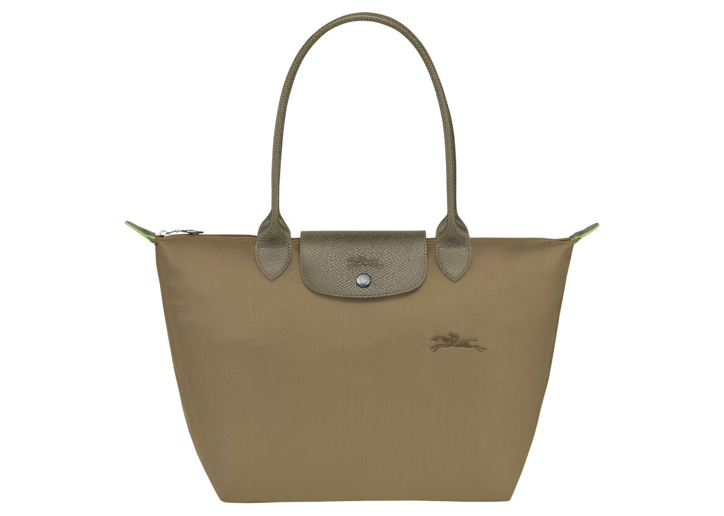 Le Pliage Green Medium Tote Bag Artichoke