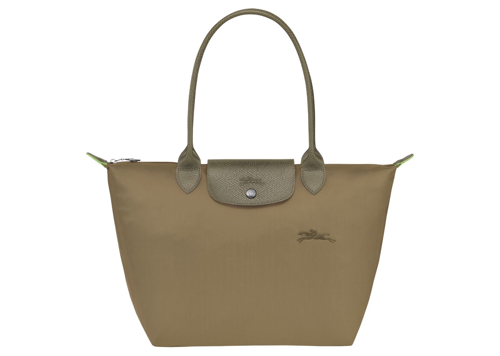 Le Pliage Green Medium Tote Bag Artichoke
