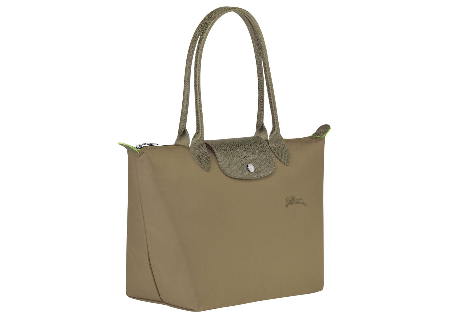 Le Pliage Green Medium Tote Bag Artichoke