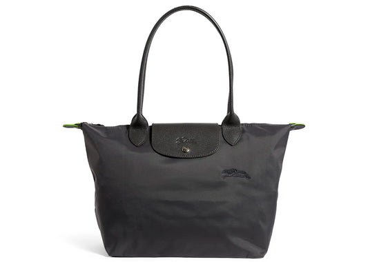 Le Pliage Green Medium Tote Bag Graphite