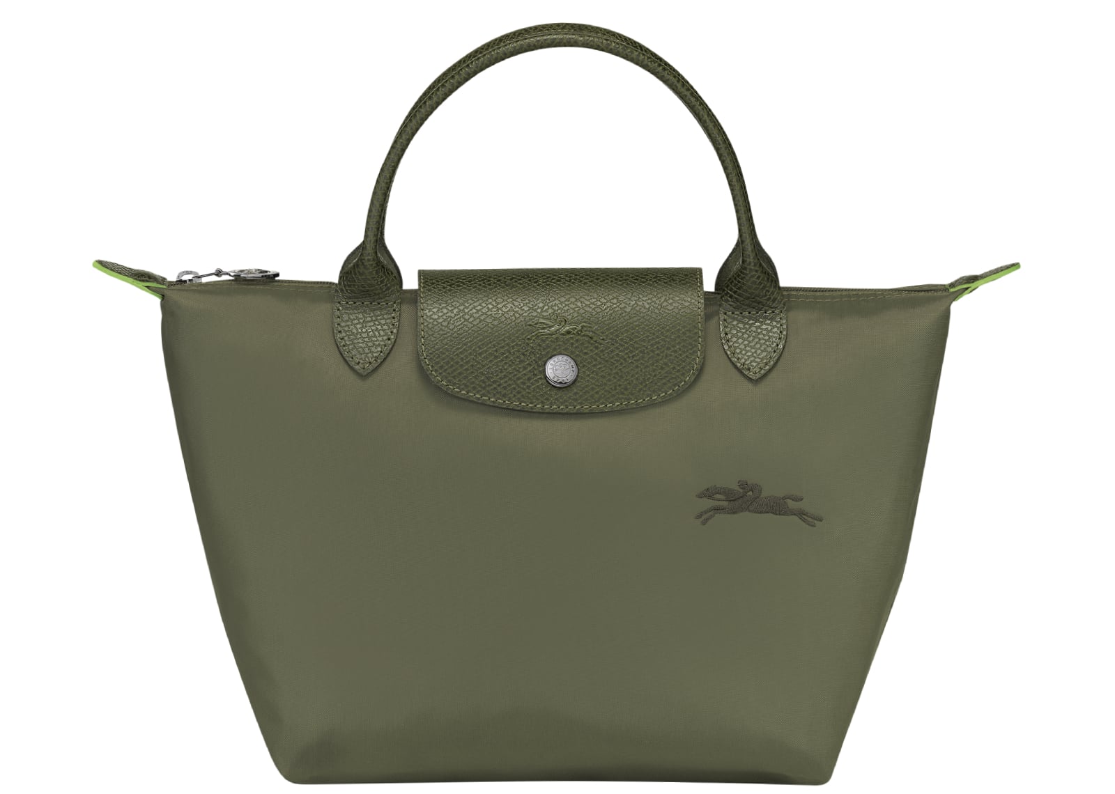 Le Pliage Green Small Handbag Forest
