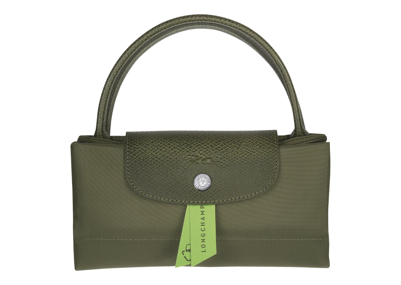 Le Pliage Green Small Handbag Forest