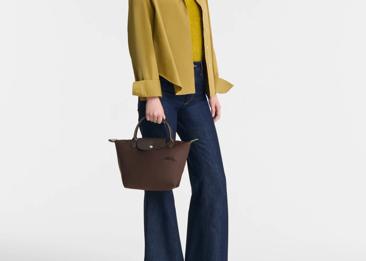 Le Pliage Green Small Handbag Mocha