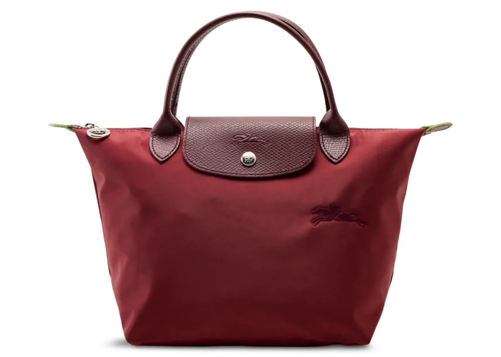 Le Pliage Green Small Handbag Pomegranate