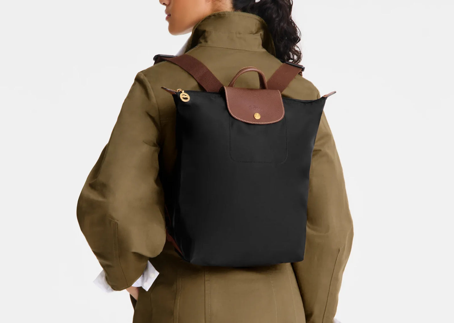 Le Pliage Original M Backpack Black