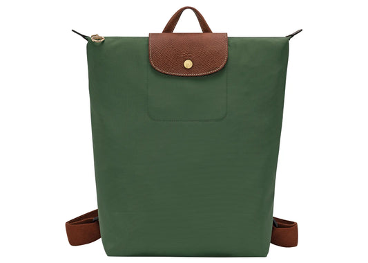 Le Pliage Original M Backpack British Green