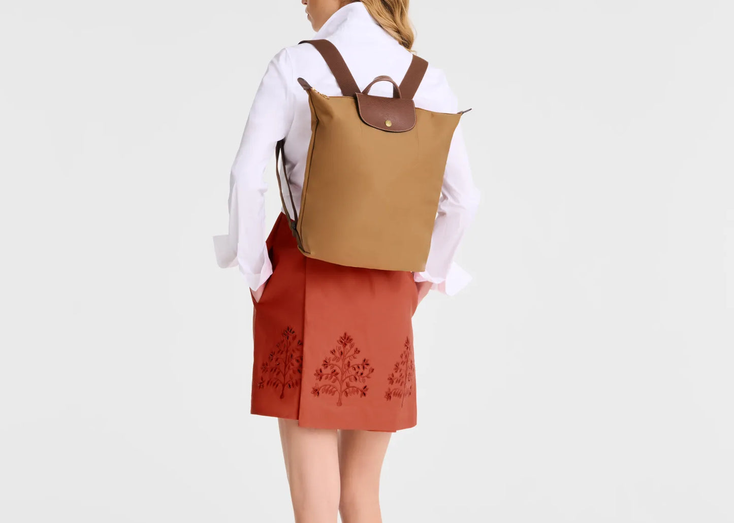 Le Pliage Original M Backpack Fawn