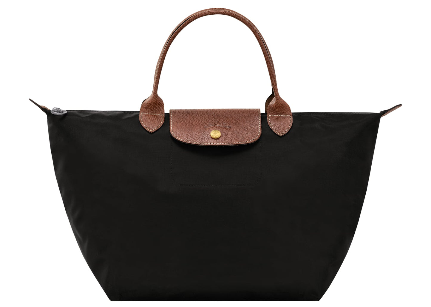Le Pliage Original Medium Handbag Black