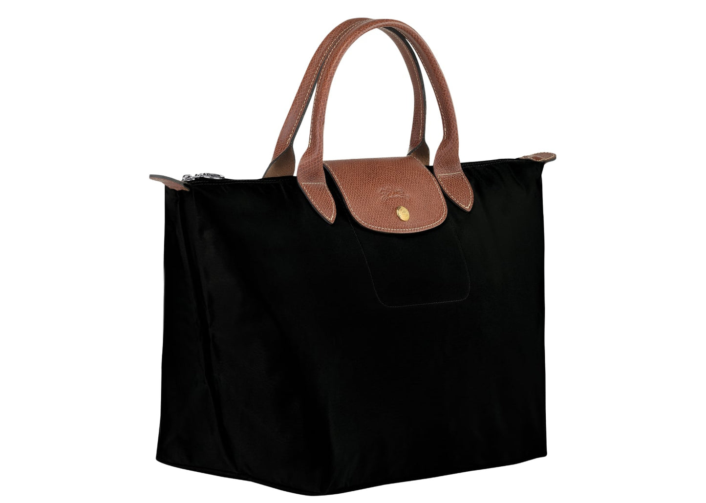 Le Pliage Original Medium Handbag Black