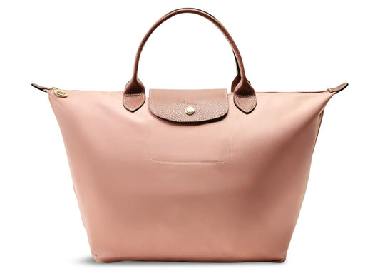 Le Pliage Original Medium Handbag Pink Tea
