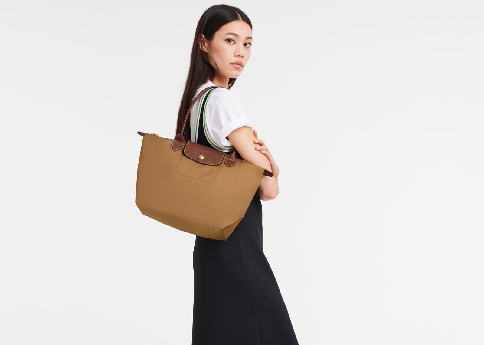 Le Pliage Original Medium Tote Bag Fawn