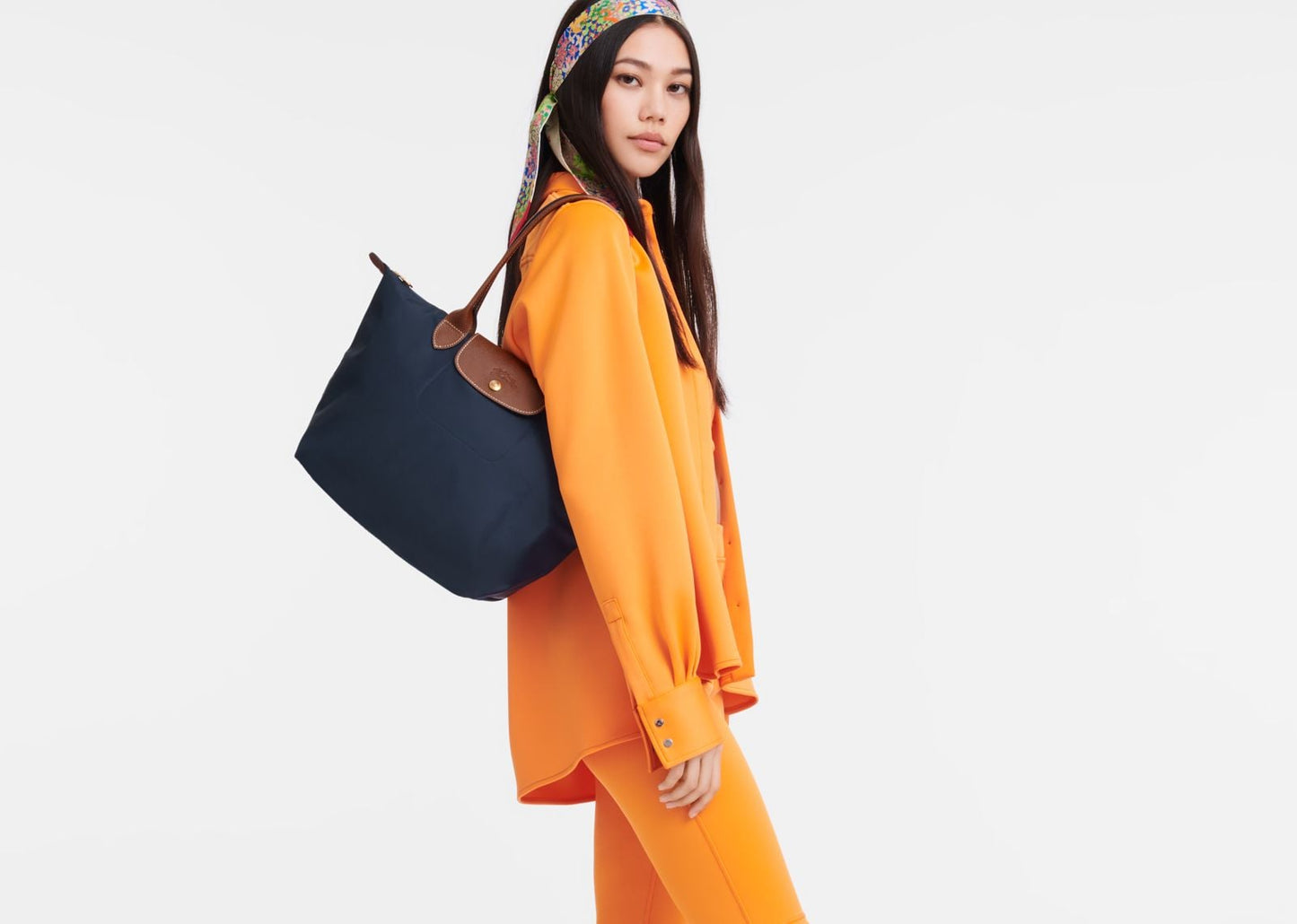 Le Pliage Original Medium Tote Bag Navy
