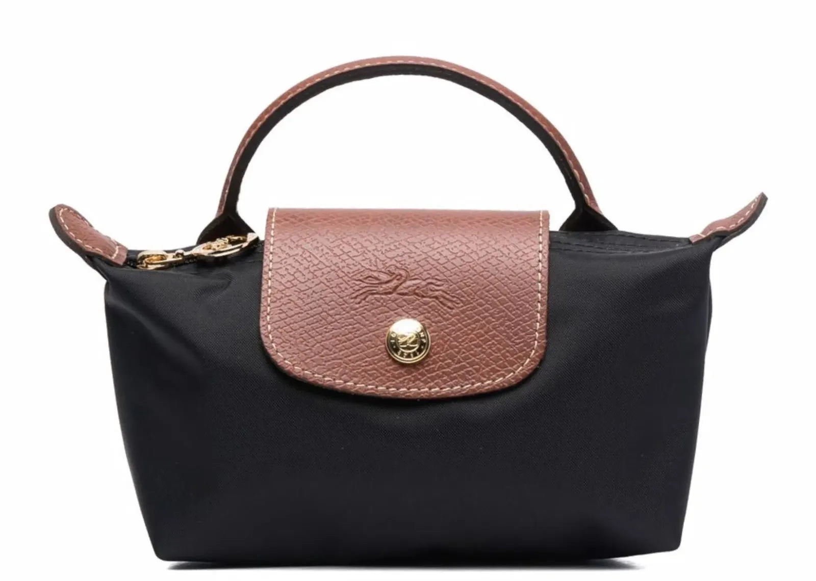Le Pliage Original Pouch With Handle Black
