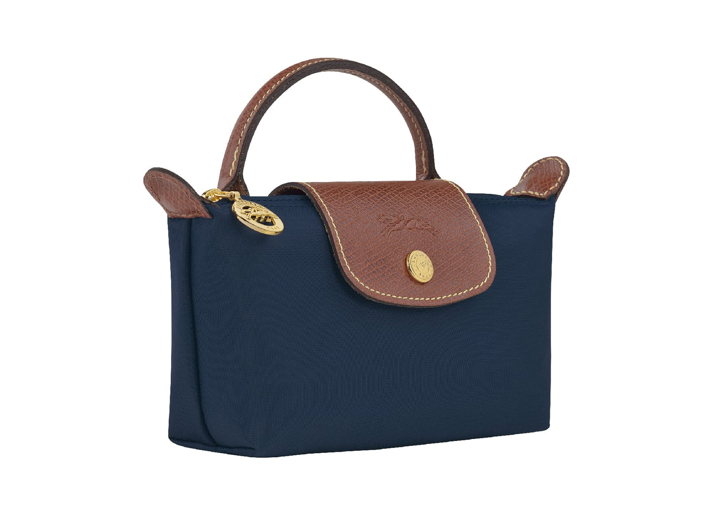 Le Pliage Original Pouch With Handle Navy