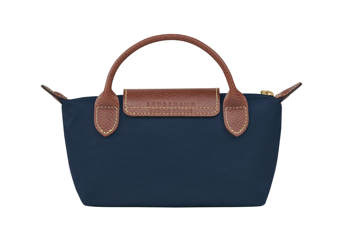 Le Pliage Original Pouch With Handle Navy