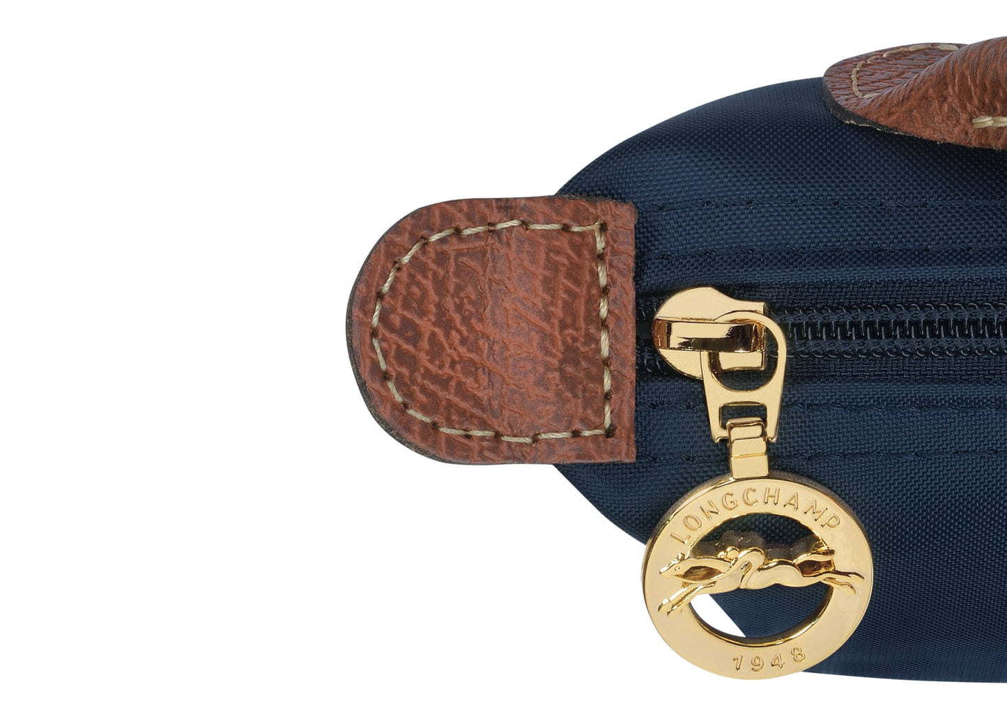 Le Pliage Original Pouch With Handle Navy