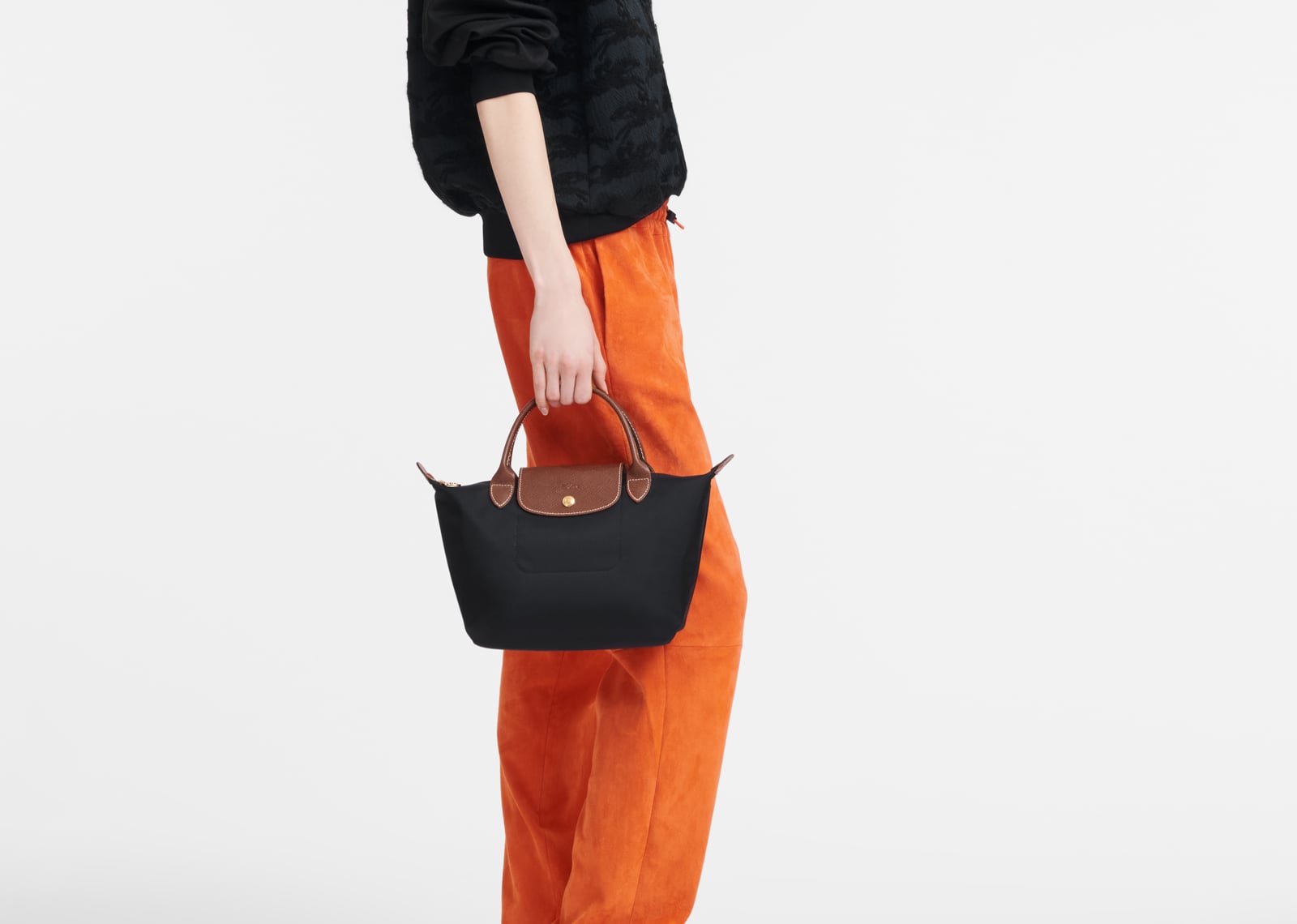 Le Pliage Original Small Handbag Black
