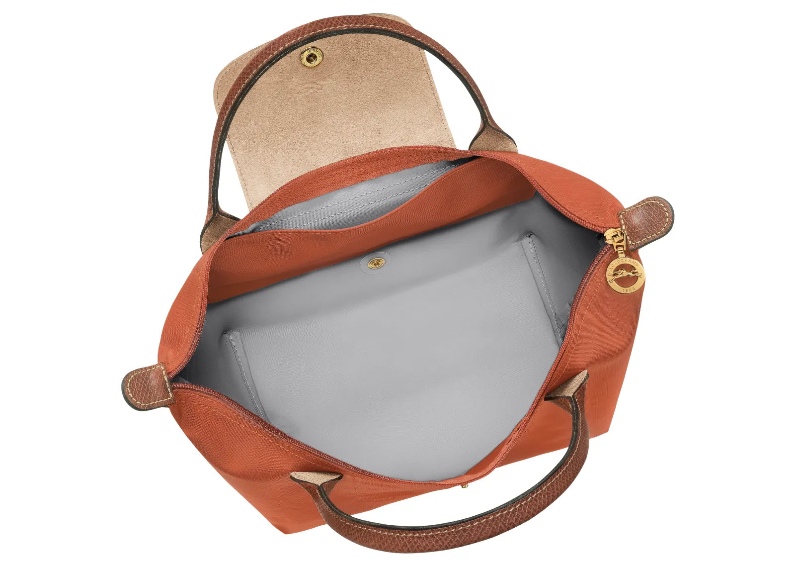 Le Pliage Original Small Handbag Brick