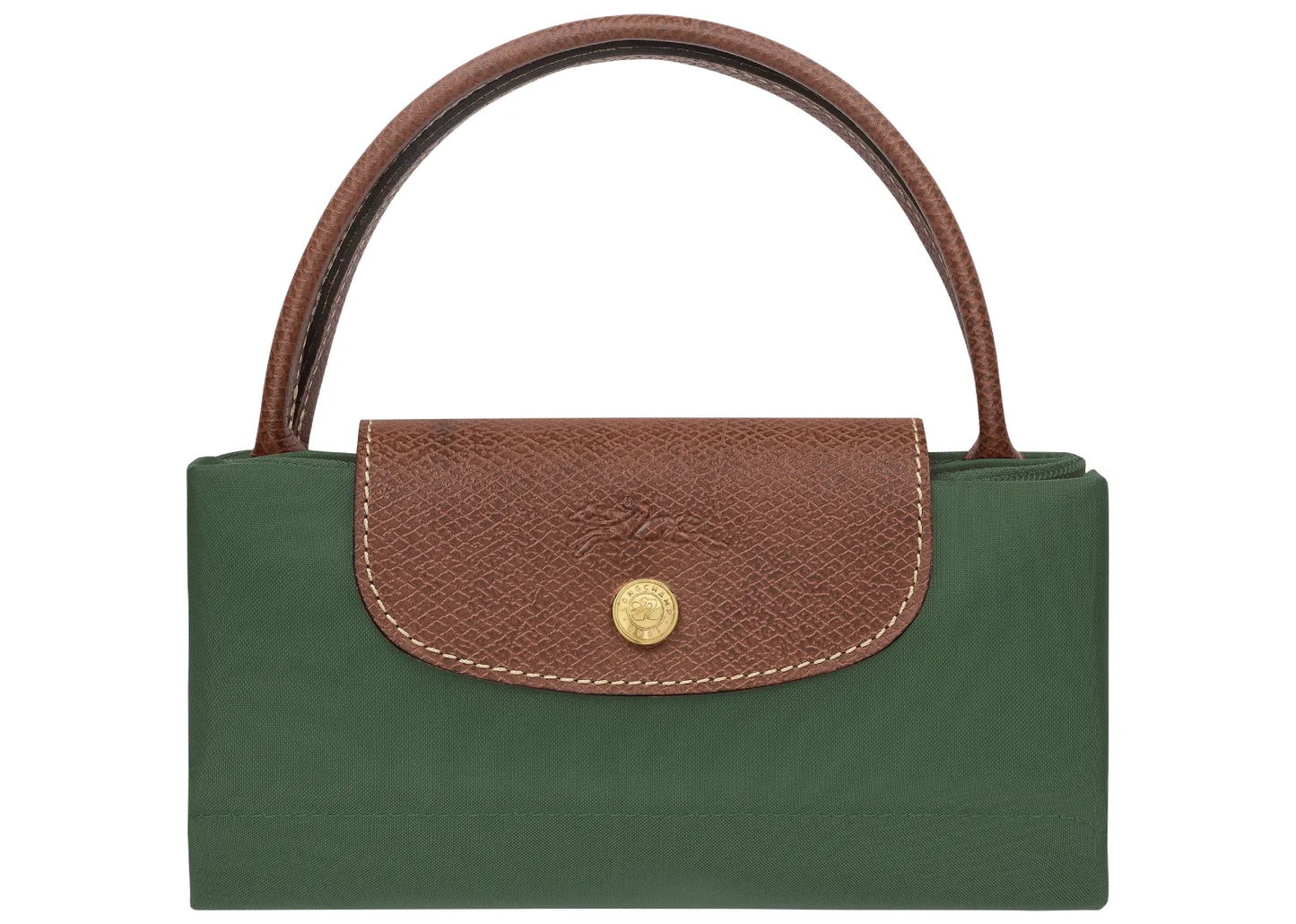 Le Pliage Original Small Handbag British Green