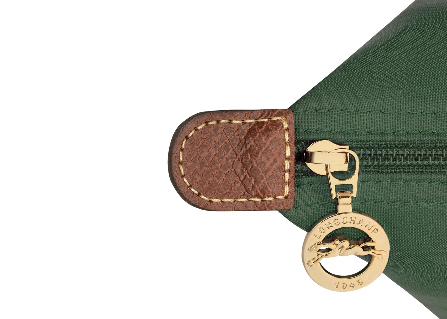 Le Pliage Original Small Handbag British Green
