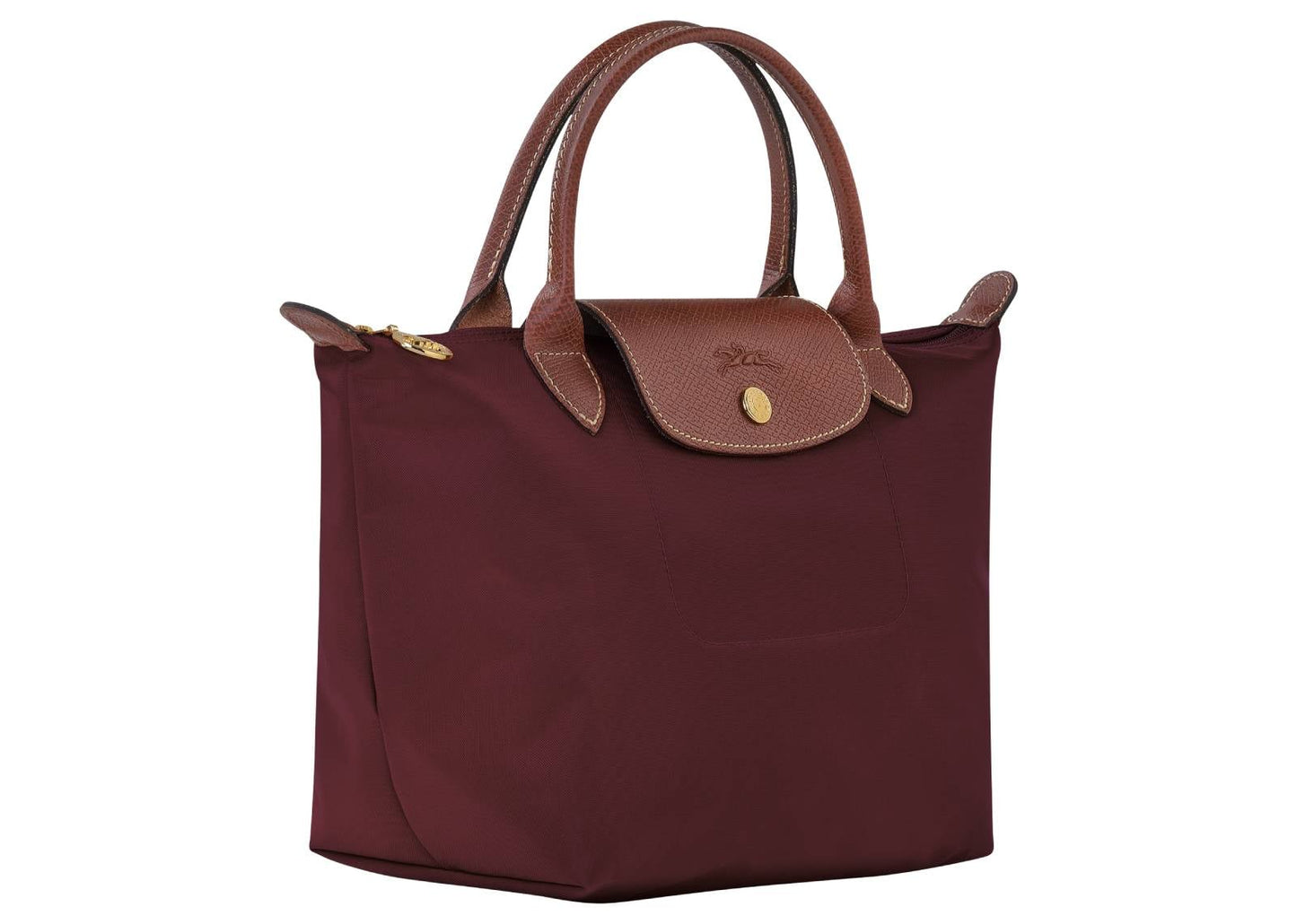 Le Pliage Original Small Handbag Burgundy