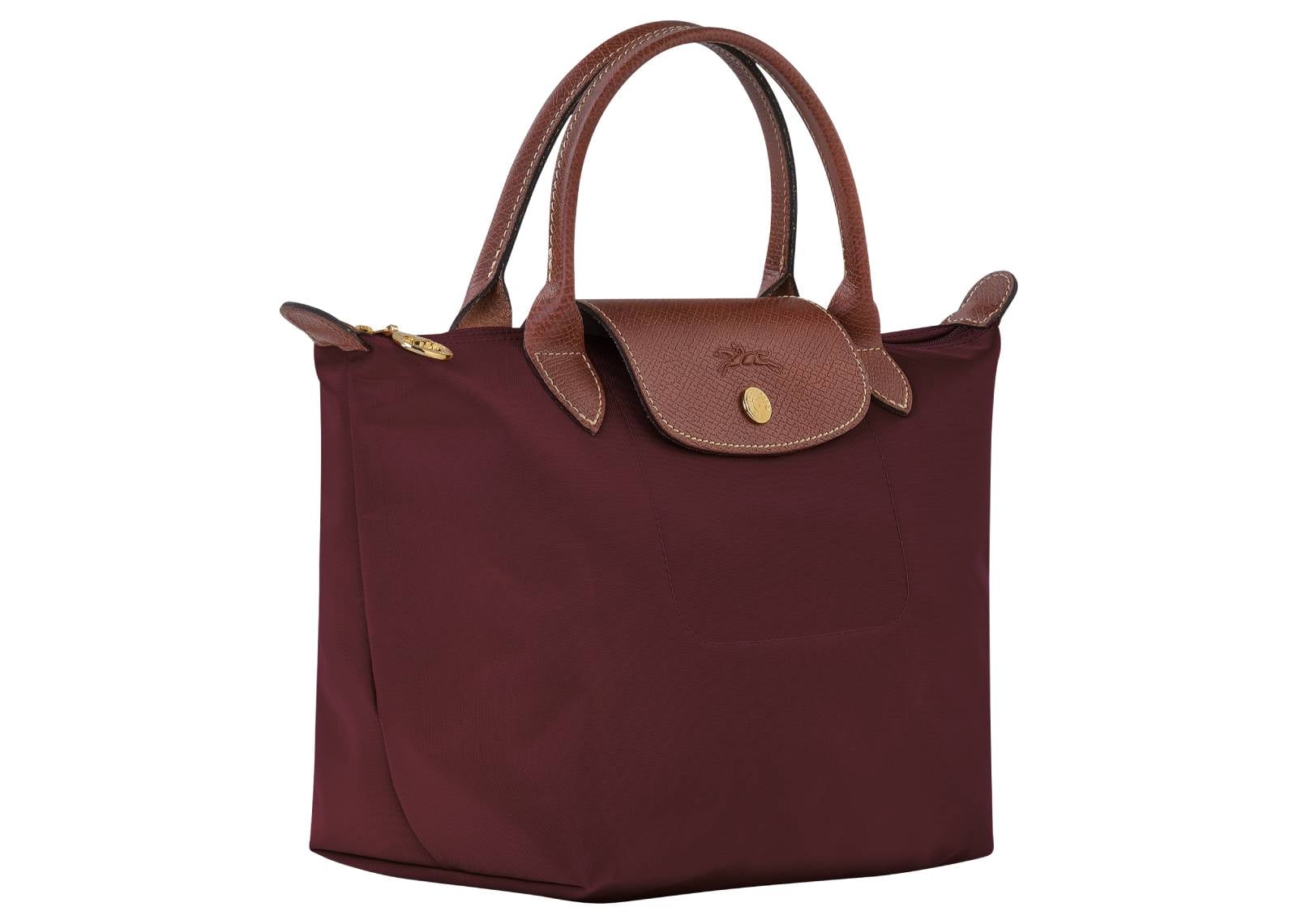 Le Pliage Original Small Handbag Burgundy