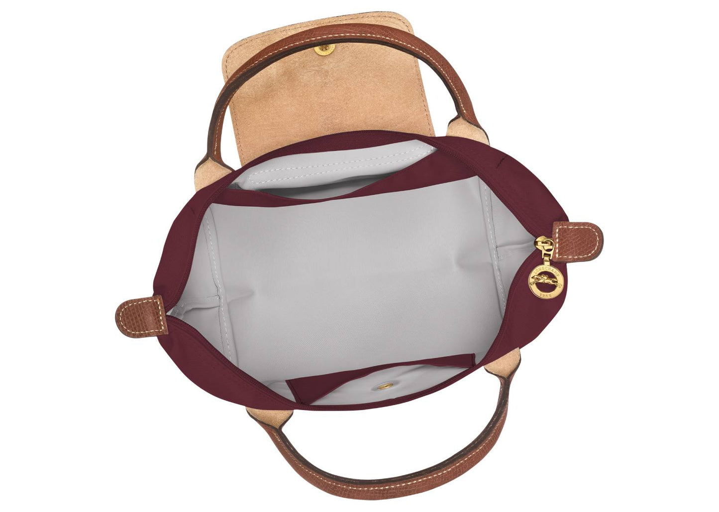 Le Pliage Original Small Handbag Burgundy