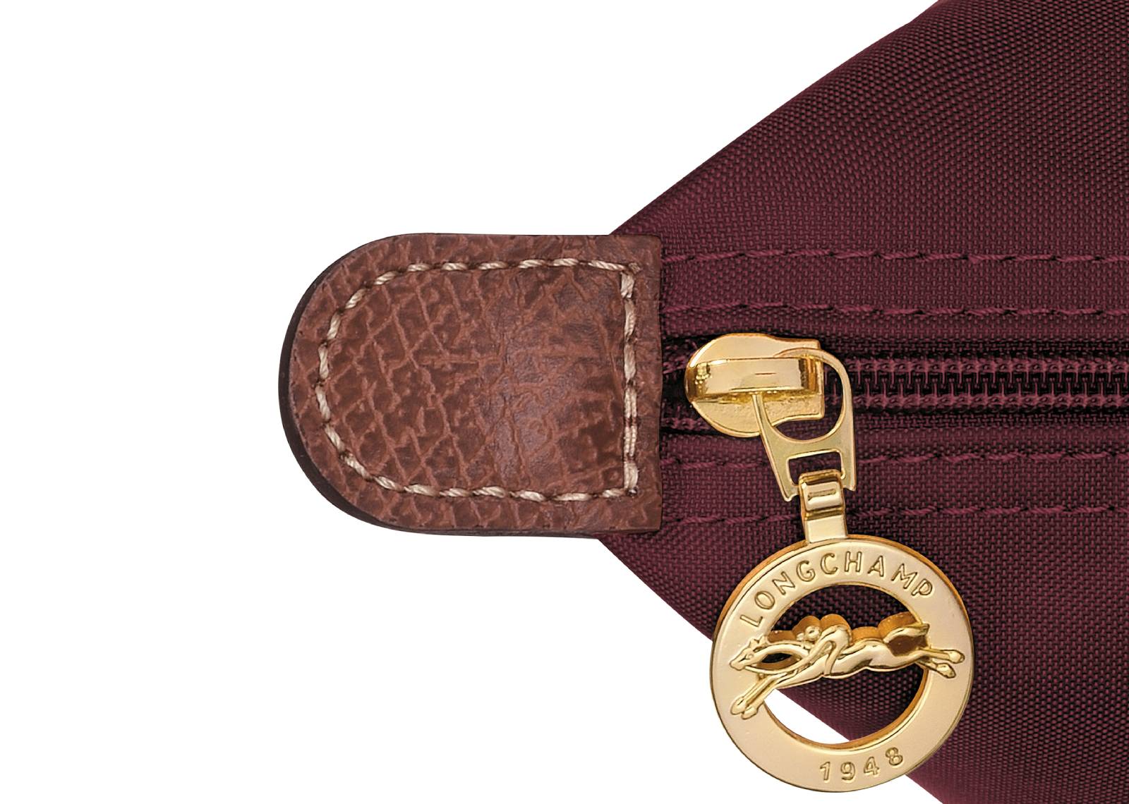 Le Pliage Original Small Handbag Burgundy