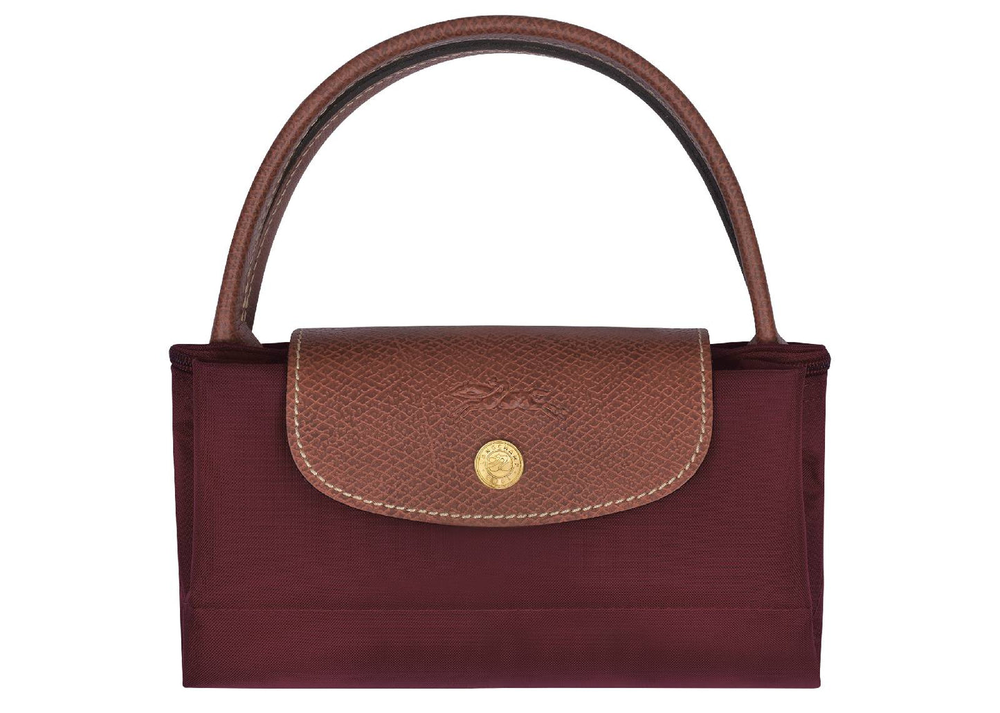 Le Pliage Original Small Handbag Burgundy