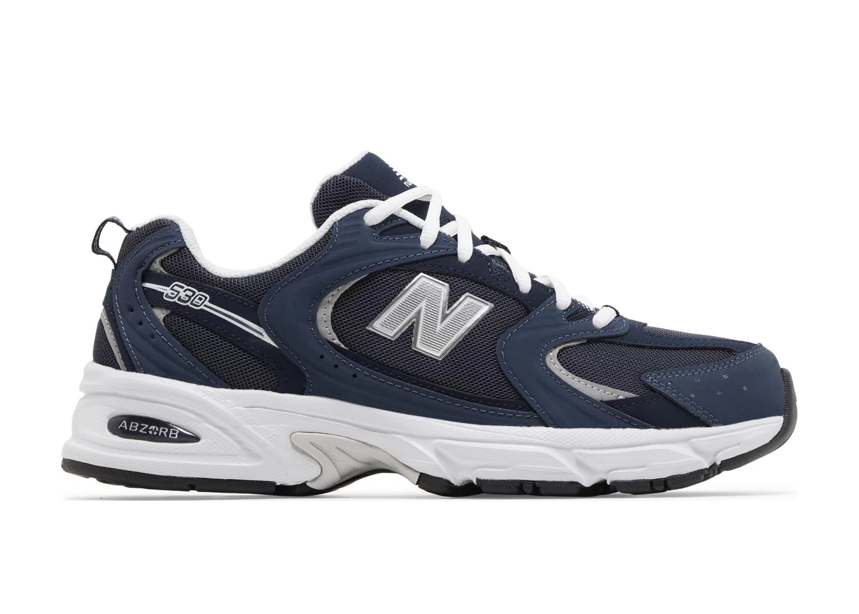 530 Navy Silver