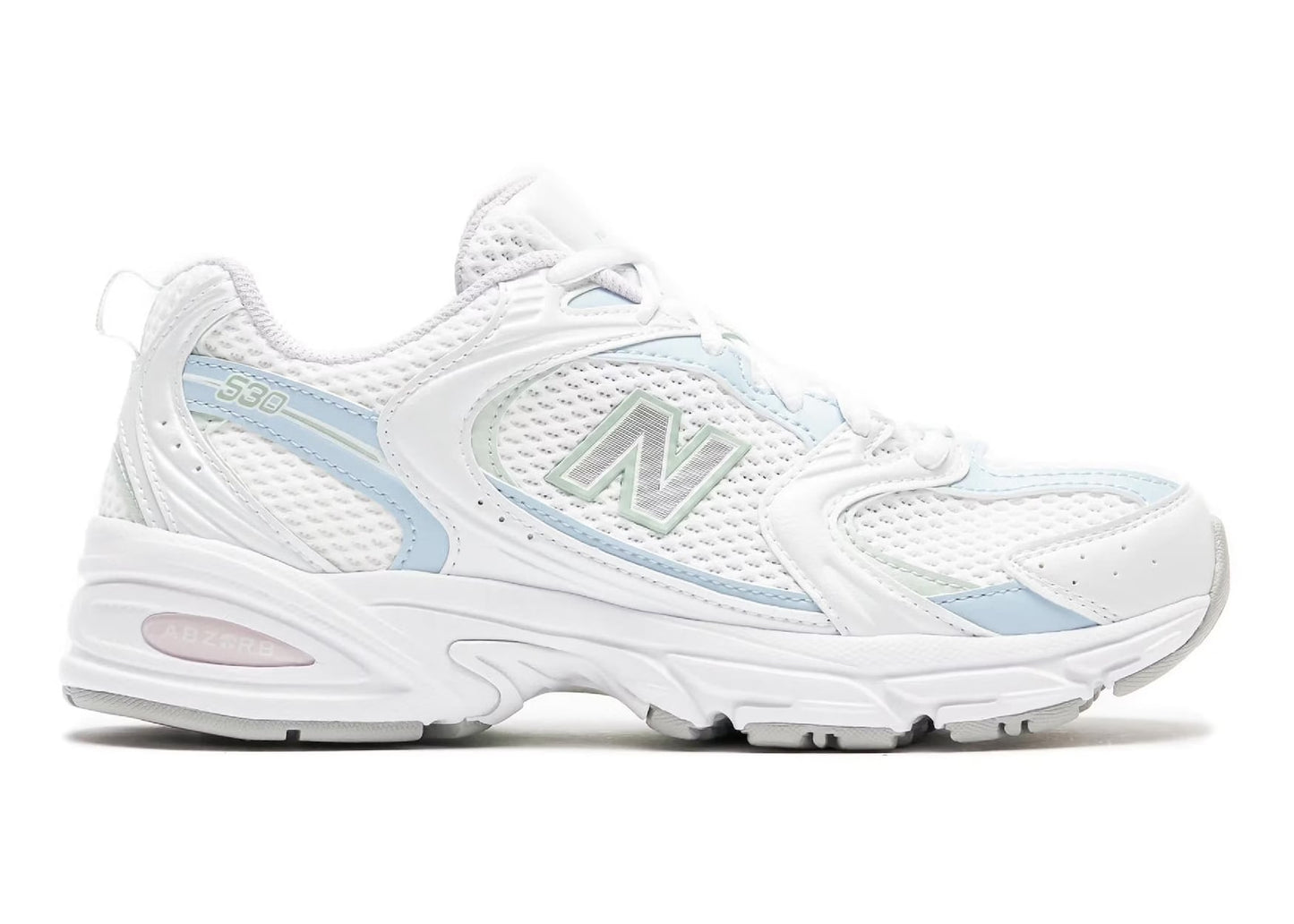 530 White Light Chrome Blue Clay Ash