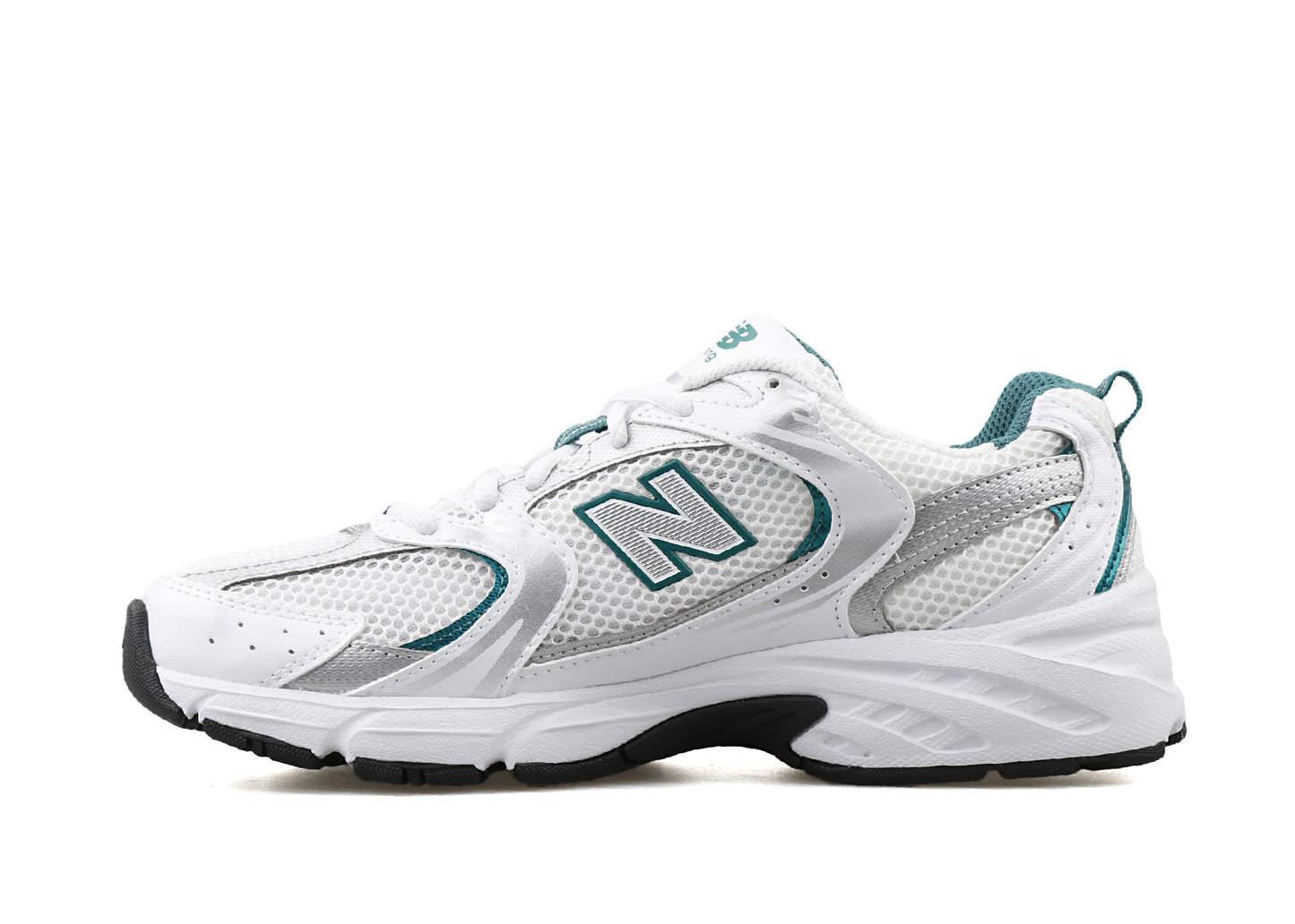 530 White Silver Green