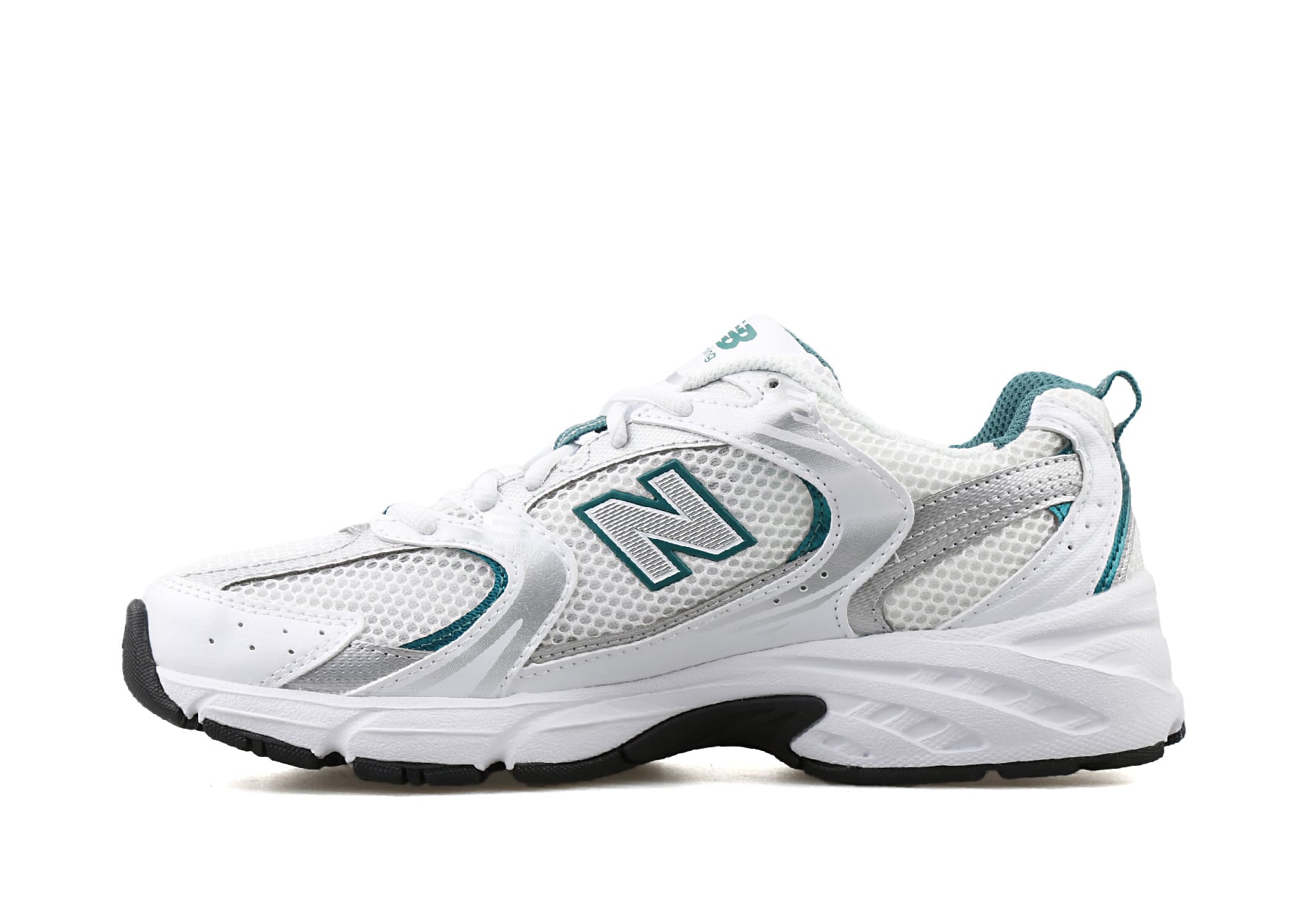 530 White Silver Green