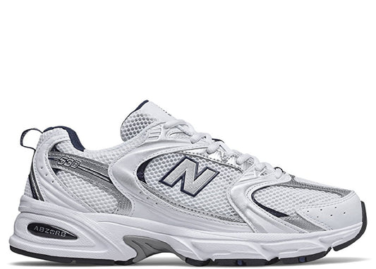 530 White Silver Navy