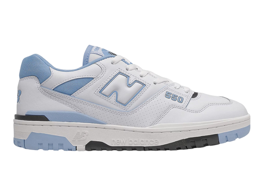 550 UNC White University Blue