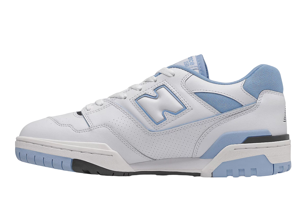 550 UNC White University Blue
