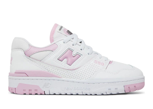 550 White Bubblegum Pink (W)