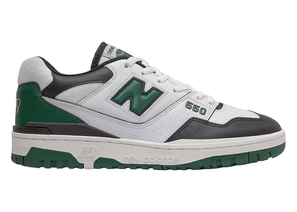 550 White Green Black