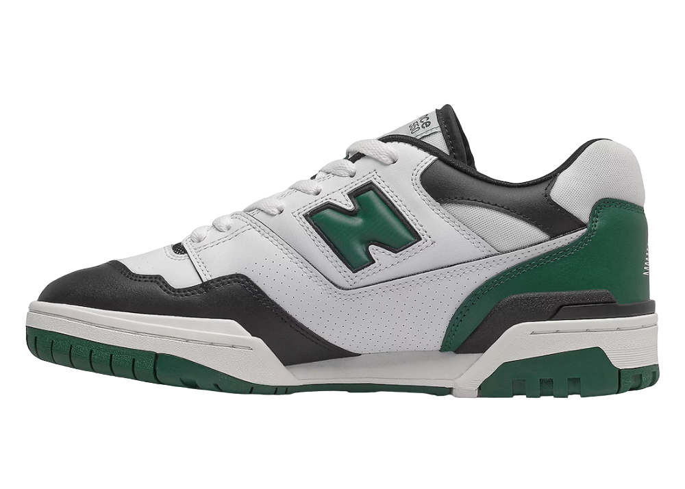 550 White Green Black
