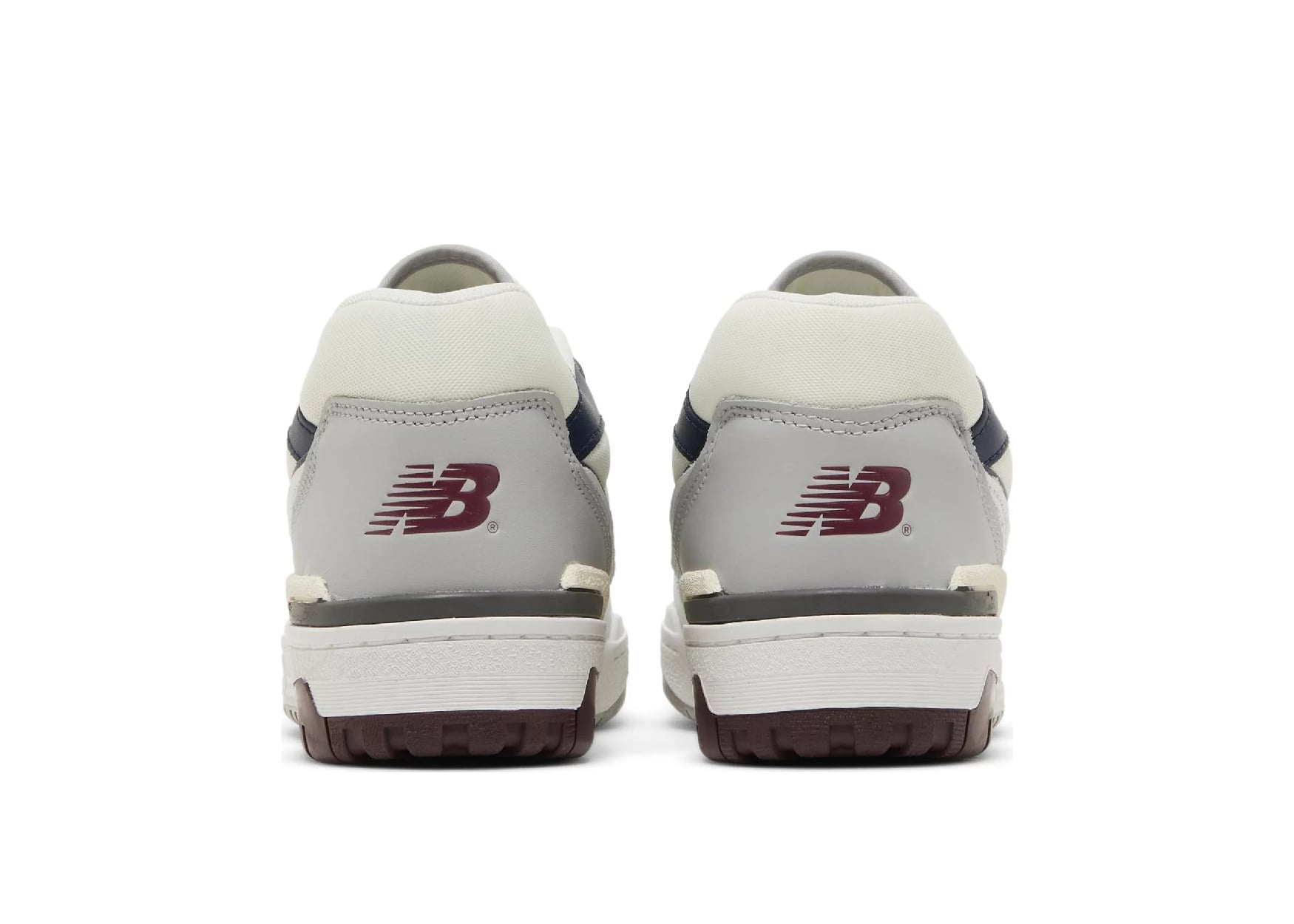 550 White Natural Indigo Burgundy