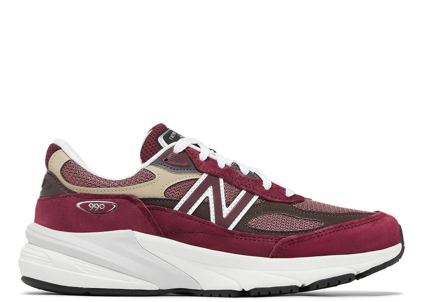 990v6 MiUSA Teddy Santis Burgundy Tan