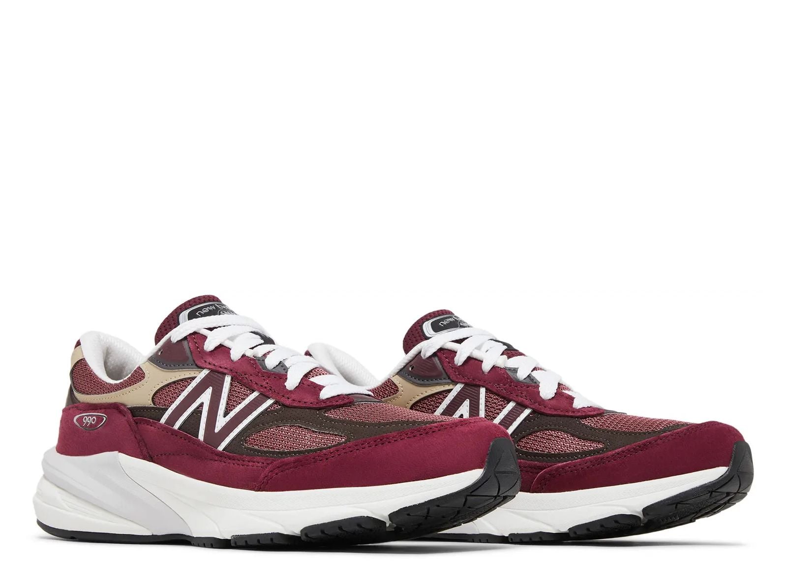 990v6 MiUSA Teddy Santis Burgundy Tan