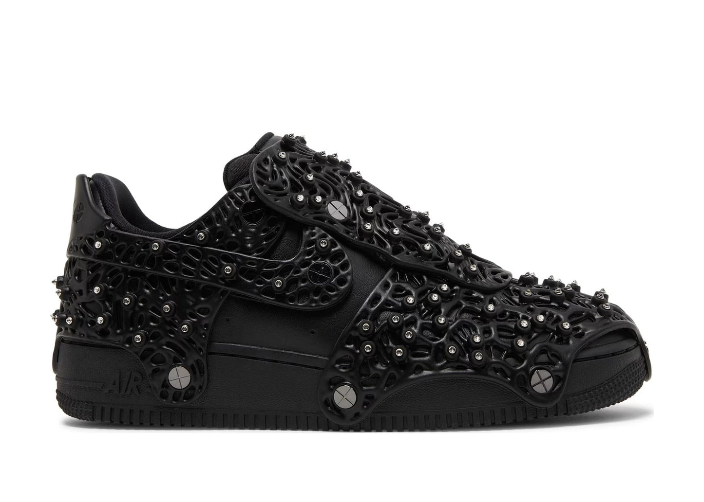 Air Force 1 Low Swarovski Retroreflective Crystals Black (W)