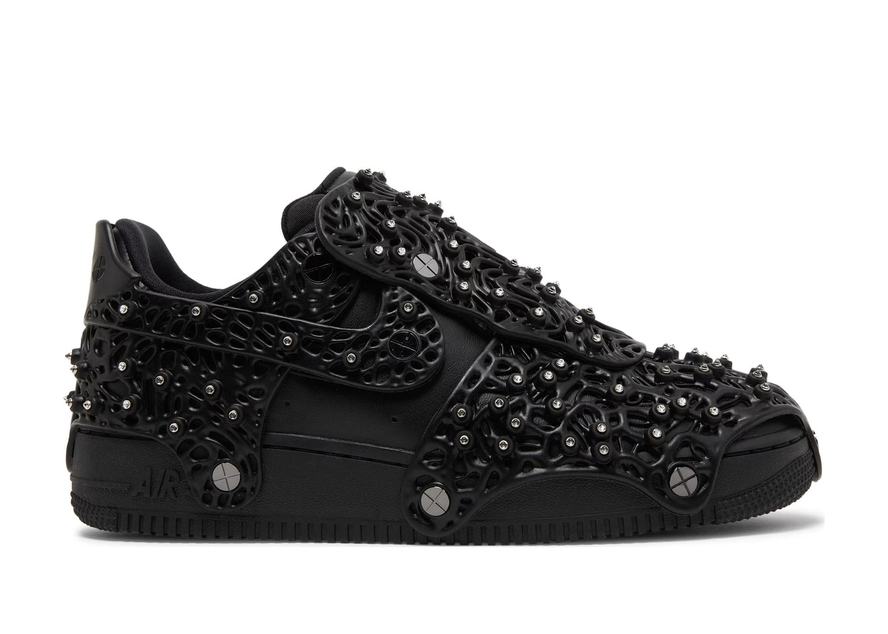 Air Force 1 Low Swarovski Retroreflective Crystals Black (W)