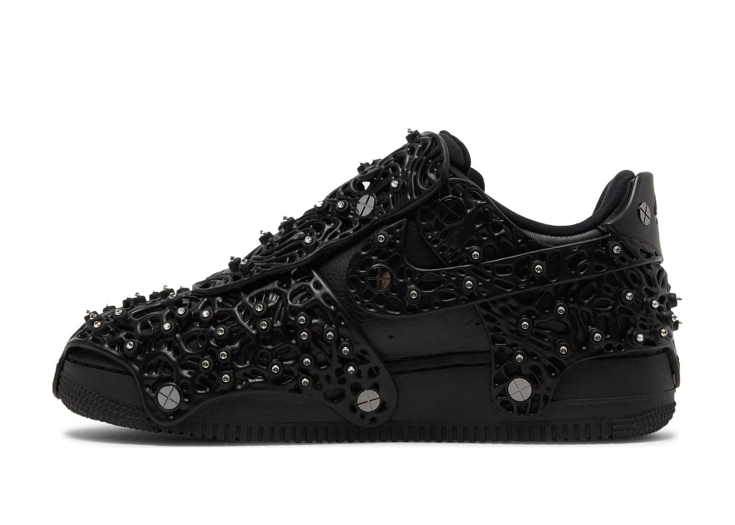Air Force 1 Low Swarovski Retroreflective Crystals Black (W)