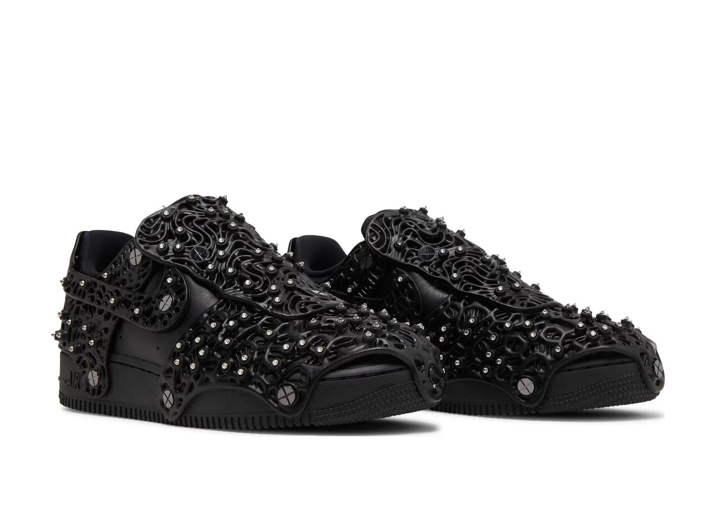Air Force 1 Low Swarovski Retroreflective Crystals Black (W)